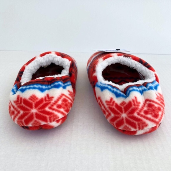 NEW Nordstrom Convertible Microfleece Family Scuff Slippers Small/Medium - Picture 6 of 15